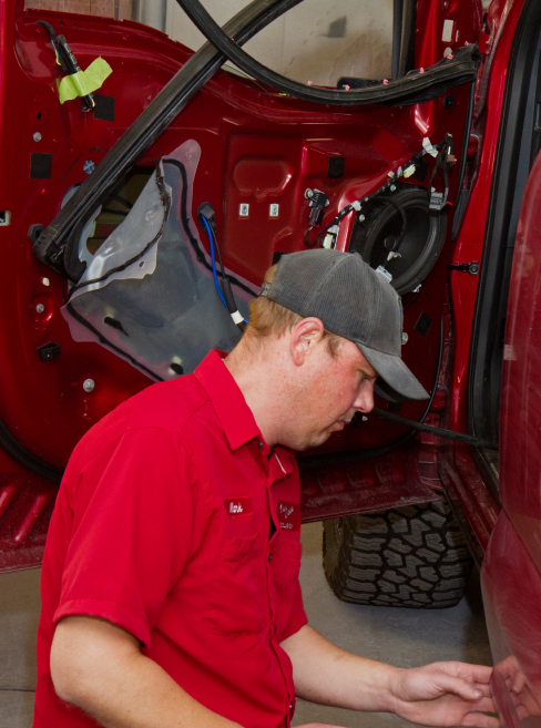 Van Goes Employee Working